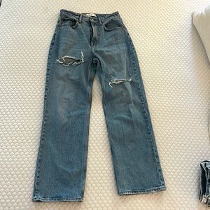 Abercrombie & Fitch: Curve Love The 90’s Relaxed Jean High Rise
